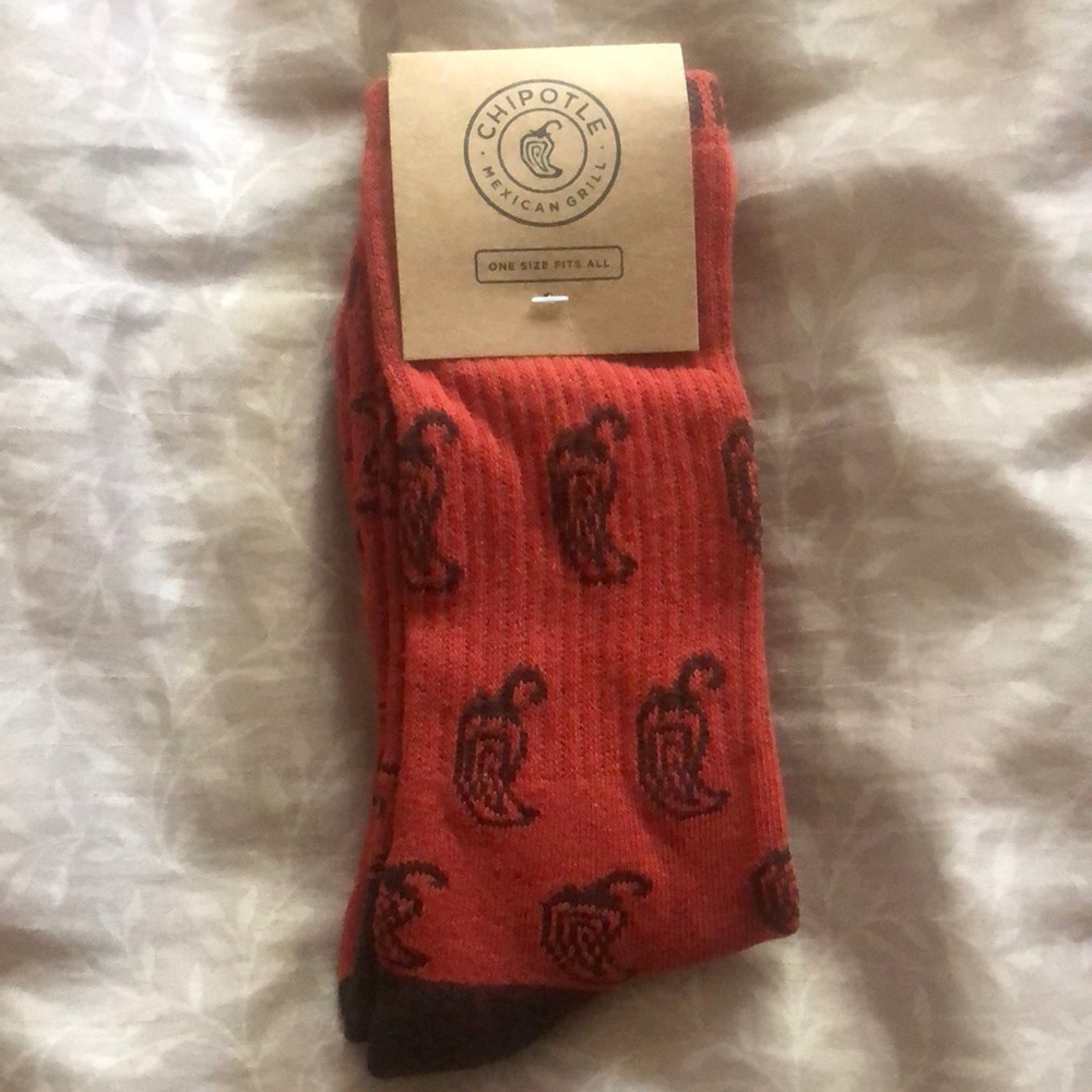 Chipotle socks *brand new*